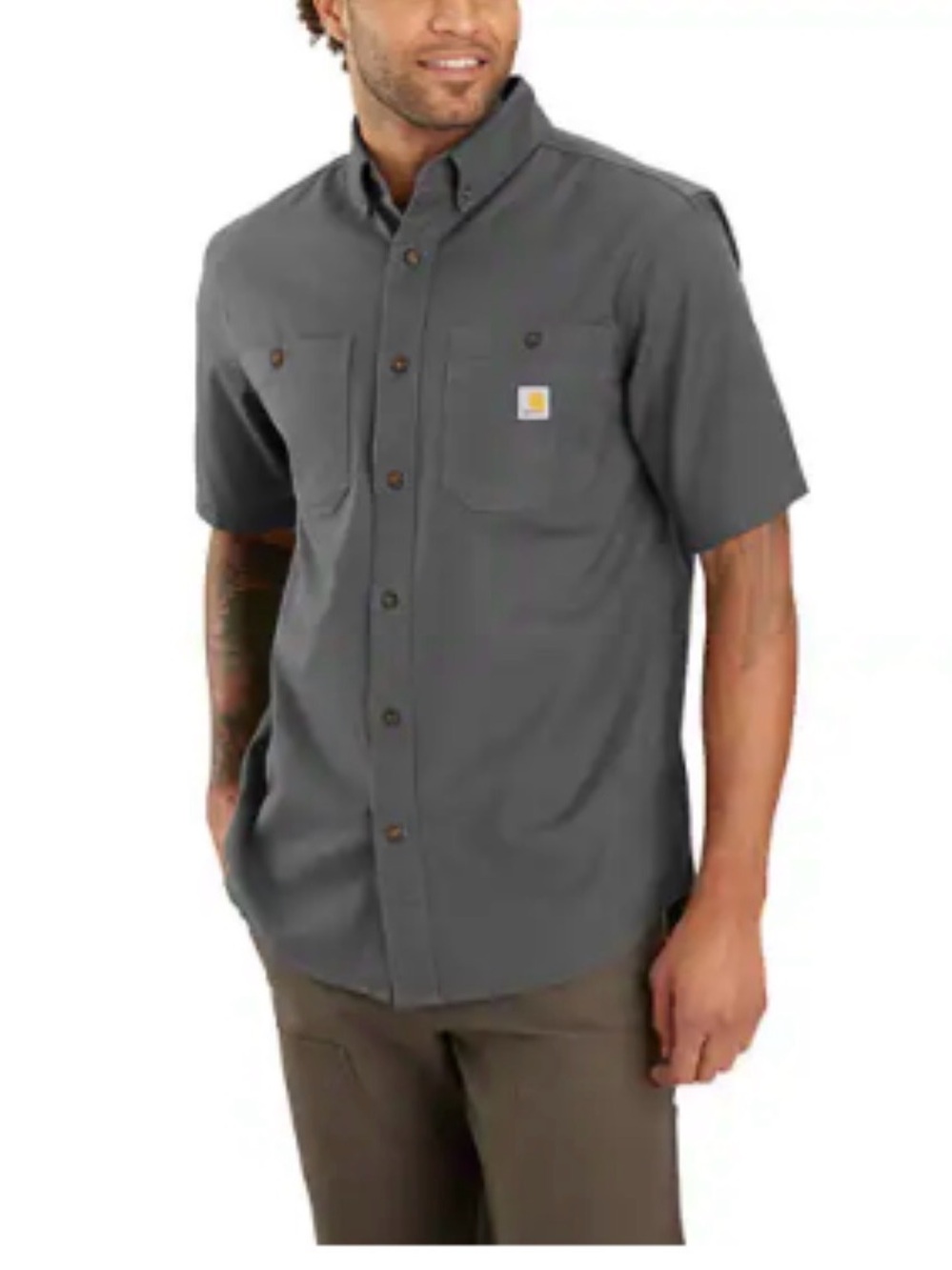 BRAND NEW IN ORIGINAL PACKAGING!Carhartt Short-Sleeve Button-Down Work Shirt -